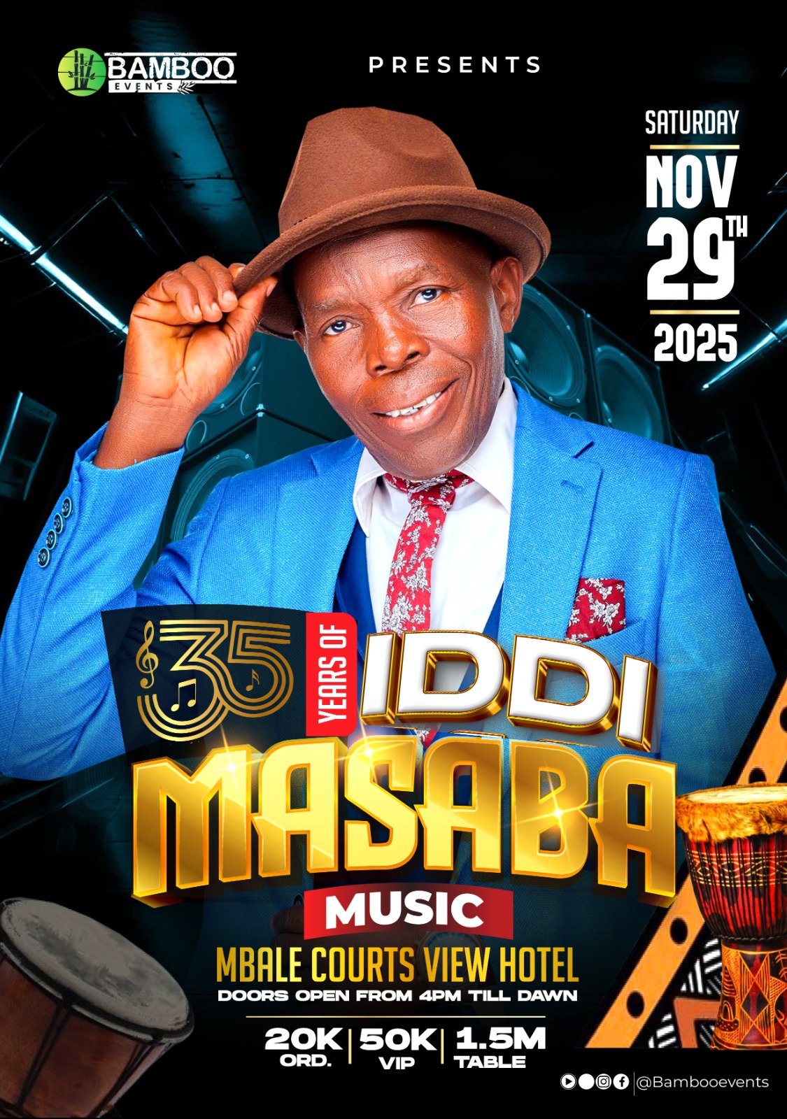 IDDI MASABA @35