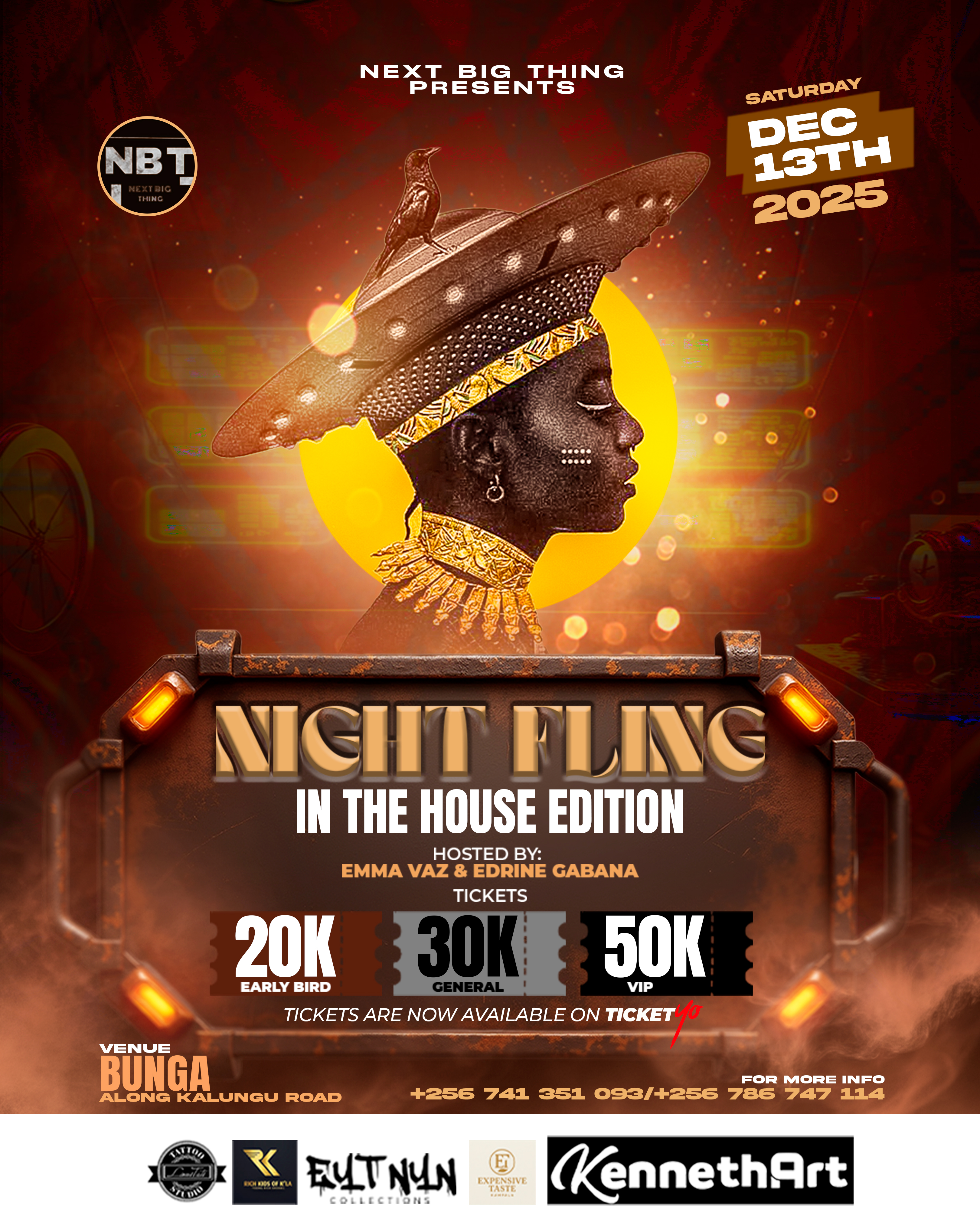 NIGHT FLING HOUSE PARTY